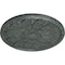 Ekena Millwork Fairfax Ceiling Medallion, Hand-Painted Athenian Green Crackle, 29 7/8"OD x 1 3/8"P CM29FAAGC - alternate 4